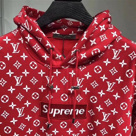 louis vuitton and supreme hoodie replica|louis vuitton pullover supreme.